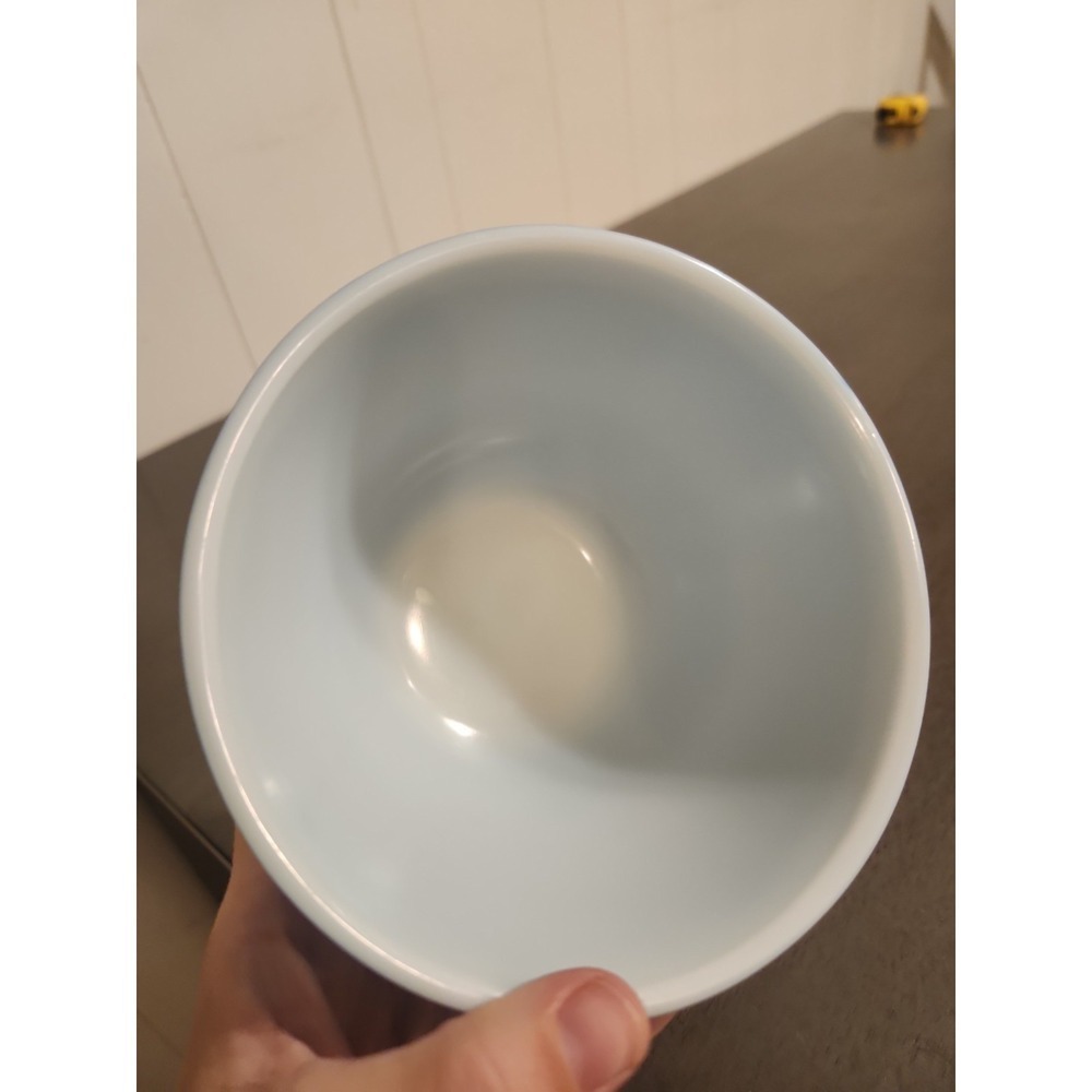 Vintage Pyrex #401 1.5 Quart Solid Blue Small Mixing Bowl Mid Century Kitchen - Picture 8 of 13